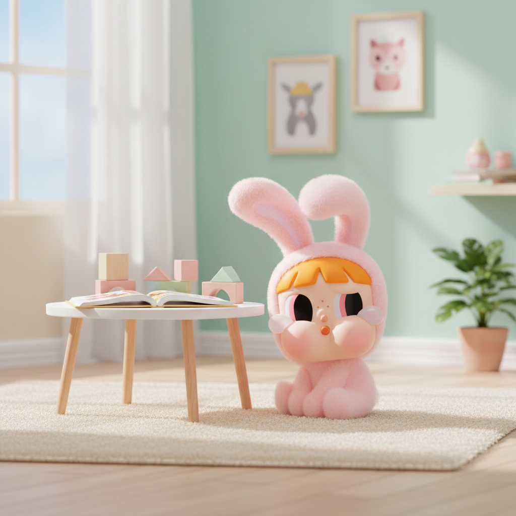 CRYBABY x Powerpuff Girls Series Vinyl Face Plush Blind Box Figure
