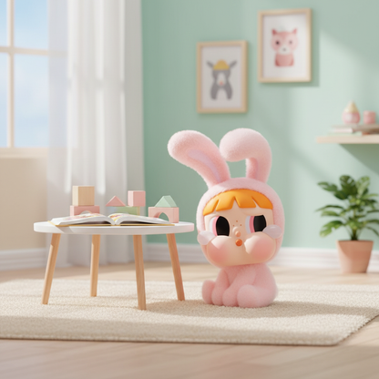 CRYBABY x Powerpuff Girls Series Vinyl Face Plush Blind Box Figure
